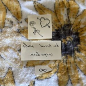 Set of Temporary Tattoos